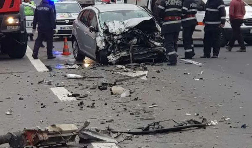 Accident grav pe autostrada Bucureşti-Piteşti, trafic restricţionat joi dimineaţă