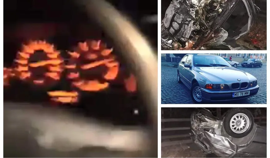 Accident GRAV provocat de un teribilist care a transmis LIVE pe Facebook cum mergea cu peste 220 km la oră VIDEO