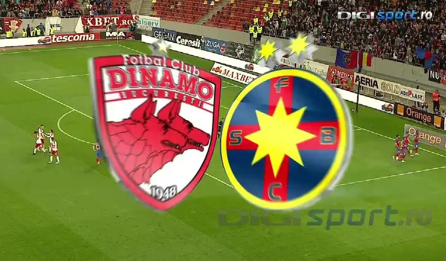 DINAMO – FCSB 1-1 în derby-ul României