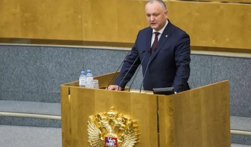 Igor Dodon: „Federaţia Rusă a fost, este şi va fi un partener strategic al Republicii Moldova”