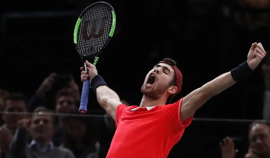 Surpriză uriaşă în finala Openului de la Paris. Novak Djokovic a fost învins de rusul Haceanov