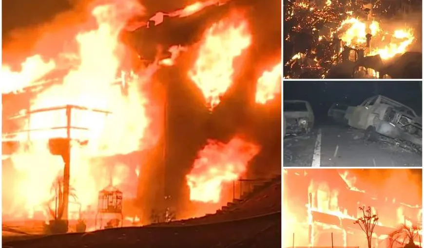 Incendiu în SUA: 42 de morţi, bilanţul cel mai grav din istoria Californiei