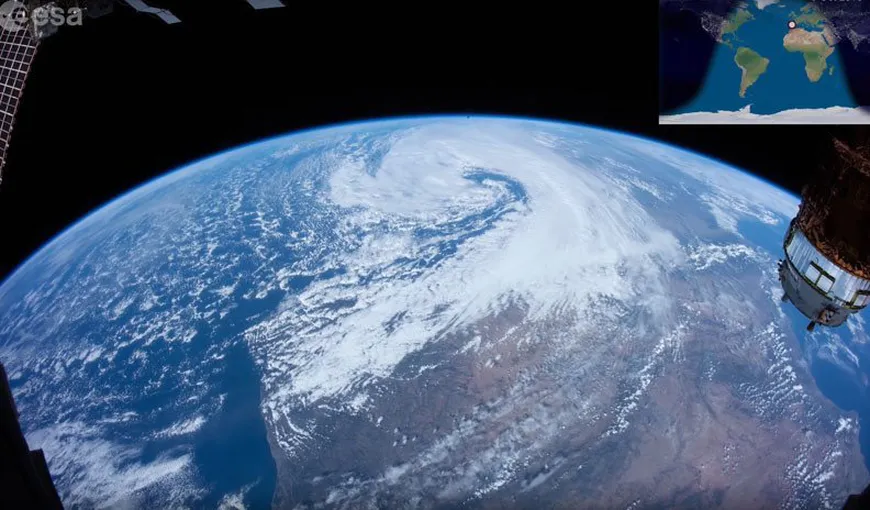 Noi imagini impresionante cu Pământul văzut din spaţiu. Clip aniversar la împlinirea a 20 de ani de la lansarea Staţiei Spaţiale