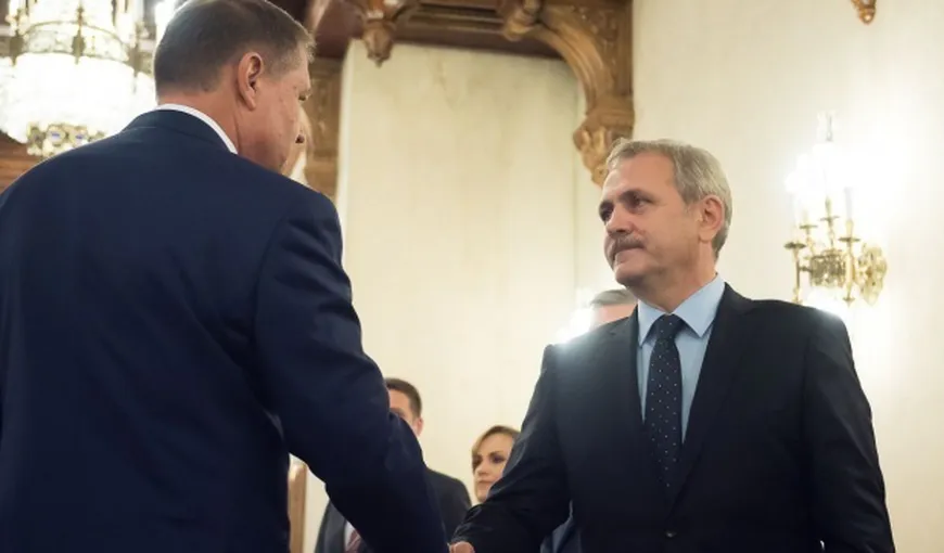 Dragnea: Declaraţiile preşedintelui Klaus Iohannis pot fi catalogate drept iresponsabile