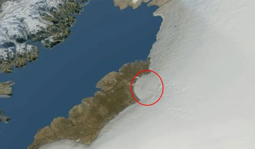 Descoperire istorică sub un gheţar din Groenlanda. Ar fi primul fenomen de acest gen din lume
