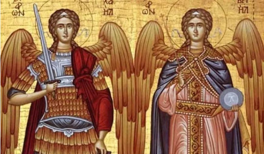 Sfinţii Arhangheli Mihail şi Gavril. Tradiţii şi superstiţii: Se serbează timp de trei zile