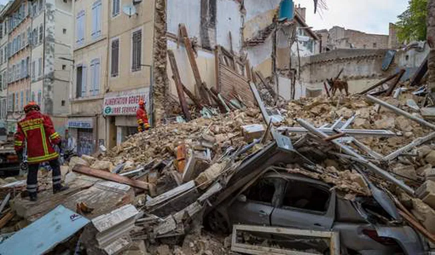 Clădiri prăbuşite în Franţa. A fost descoperită a şaptea victimă