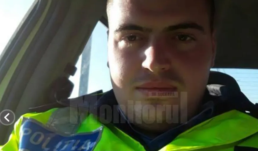 El este CEL MAI CORECT POLIŢIST DE LA RUTIERĂ. Anunţă şoferii din trafic, online, unde se află cu echipajul de poliţie FOTO