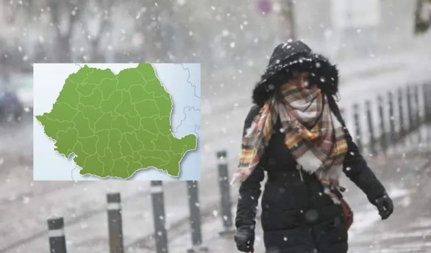 PROGNOZA METEO LUNARĂ: Când vin primele ninsori în România. Ce anunţă meteorologii în minivacanţă şi de Moş Nicolae