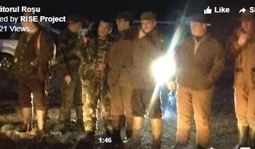 RISE Project, noi dezvăluiri: Film în care Dragnea apare la vânătoare alături de şefii Tel Drum şi liderii PSD VIDEO