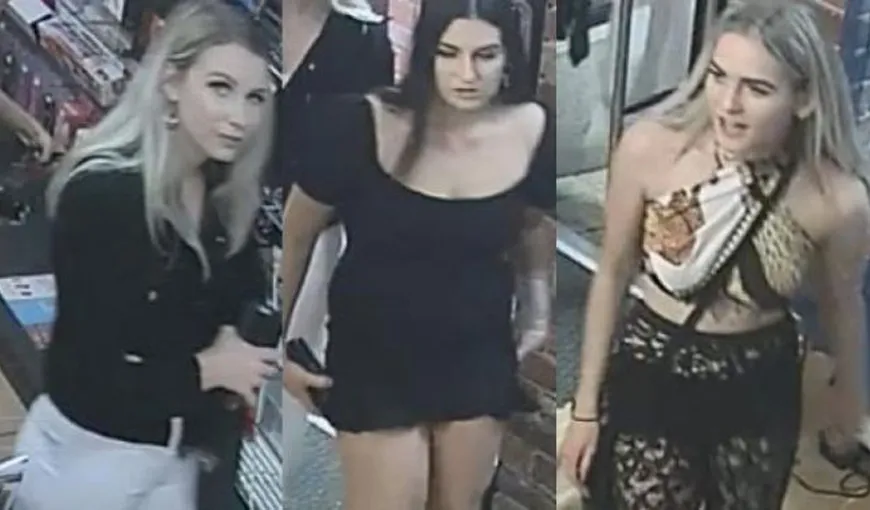Poliţia caută trei tinere sexy care au furat vibratoare în valoare de 400 de euro. Incredibil unde le-au ascuns FOTO