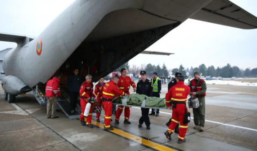 Una dintre victimele exploziei din Mureş, transferate duminică în Belgia, a murit