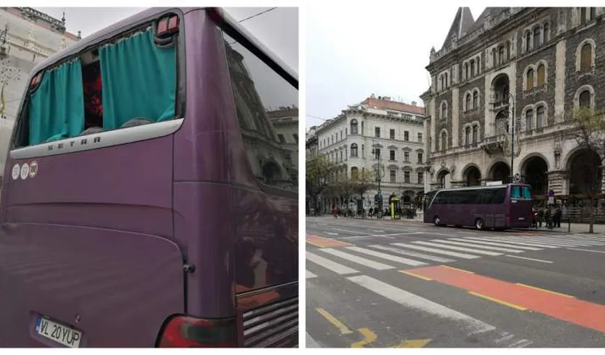 Autocar cu copii români, atacat cu pietre la Budapesta de Ziua Naţională