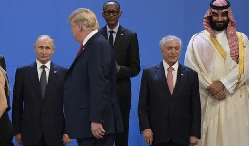 Reacţii diferite la G20 faţă de Prinţul Salman al Arabiei Saudite: Macron este „îngrijorat”, iar Putin îl salută călduros