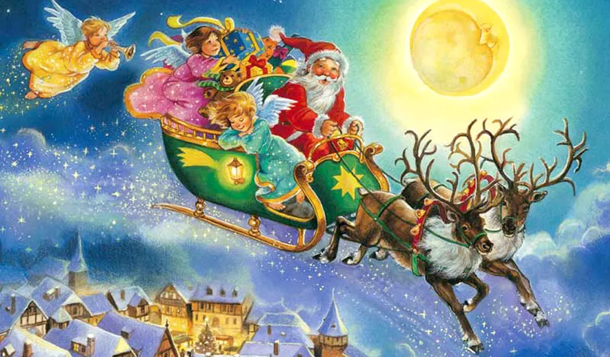 Cine va monitoriza în acest an călătoria lui Moş Crăciun în jurul lumii