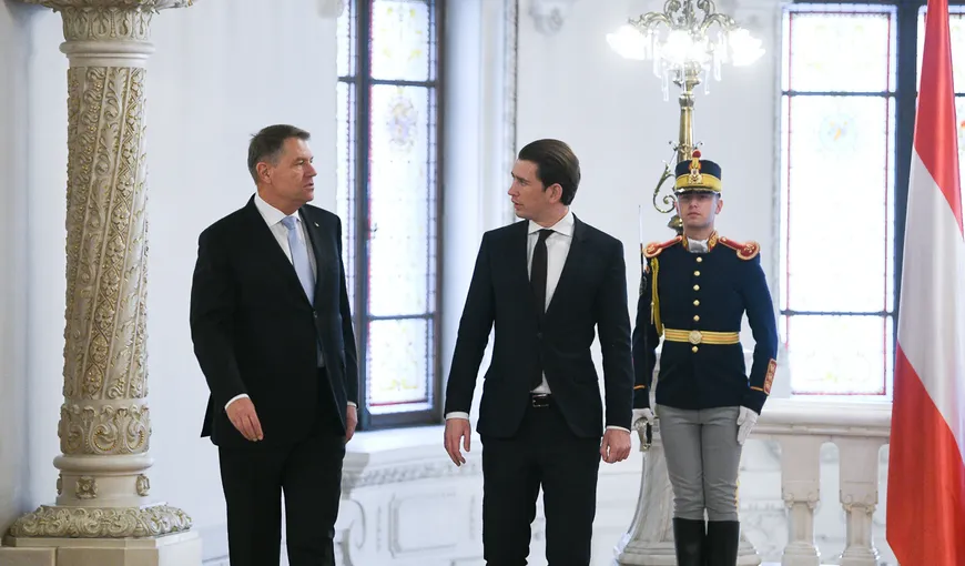 România a preluat simbolic de la Austria preşedinţia Consiliului UE. Iohannis: Pot să afirm, fără reţinere, că România e pregătită