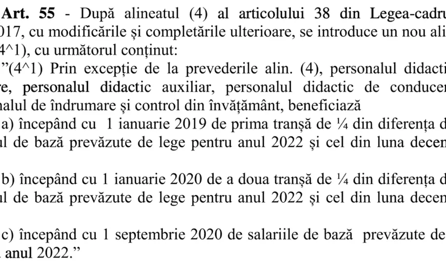 Promisiuni pentru profesori: Educaţia va primi 15% în plus în bugetul pe 2019, susţine Teodorovici