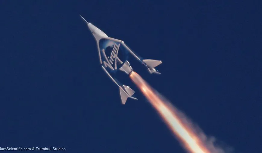 Virgin Galactic face un nou pas către turismul spaţial, după un zbor de test realizat cu succes