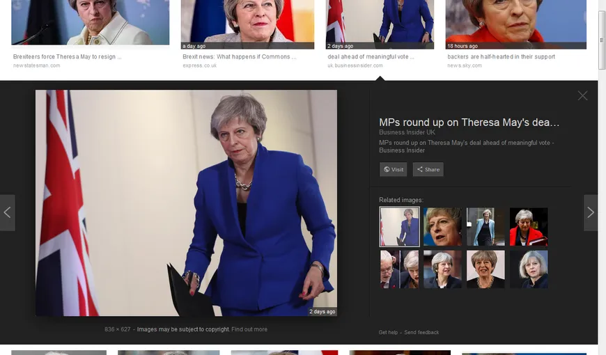 Lovitură pentru Theresa May. Premierul britanic pierde VOTUL-CHEIE în procesul ieşirii Marii Britanii din UE