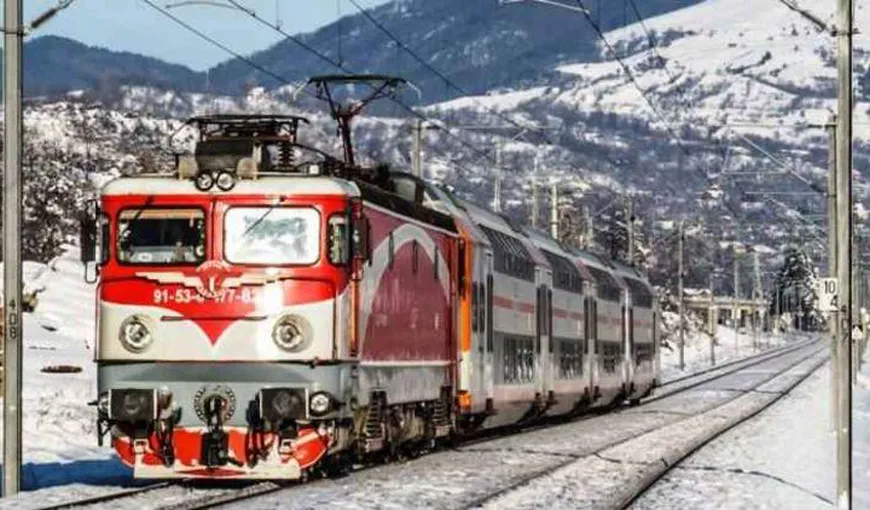 Trenurile Zăpezii 2019. Ofertă de la CFR Călători, reduceri de 25% de luni până joi