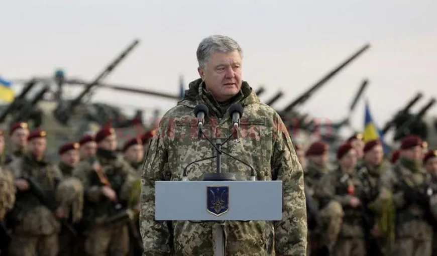 Petro Poroşenko anunţă încetarea legii marţiale instaurate după ce Rusia a capturat mai mulţi marinari ucraineni în Strâmtoarea Kerci