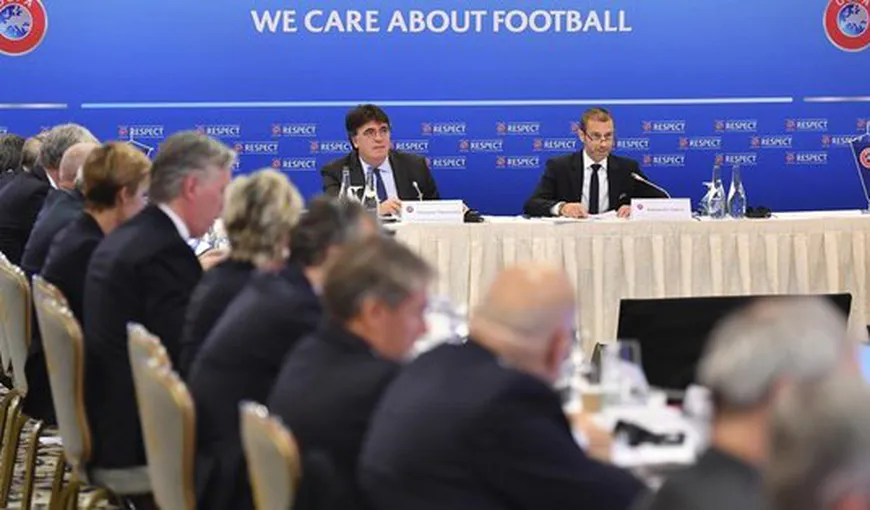 UEFA înfiinţează o nouă competiţie pentru echipele de club. Este un fel de al doilea eşalon al Ligii Europa