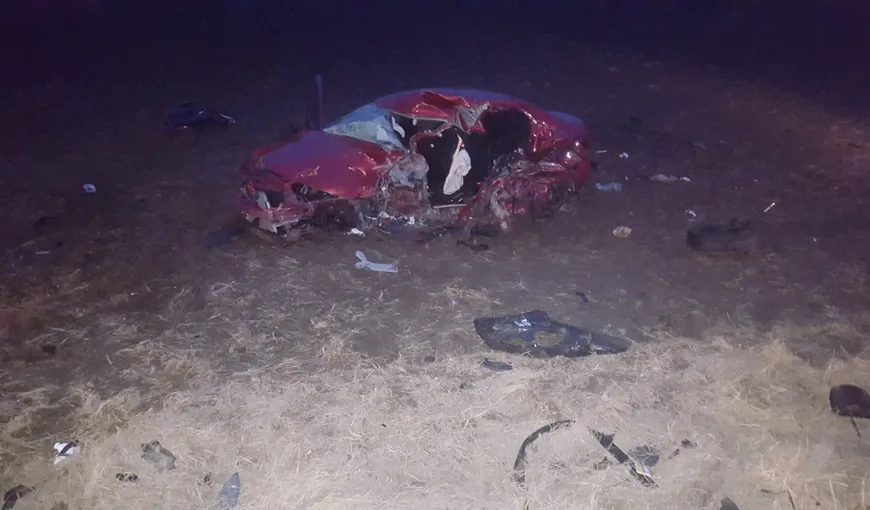 Şoferul beat care a ucis doi tineri într-un accident pe DN 22, reţinut pentru 24 de ore