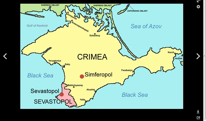 Moscova blochează complet accesul în Crimeea