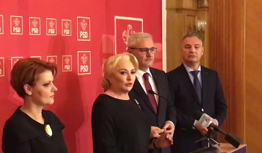 Dăncilă îi cere din nou lui Iohannis să-i numească pe Olguţa Vasilescu şi Mircea Drăghici la Dezvoltare şi Transporturi