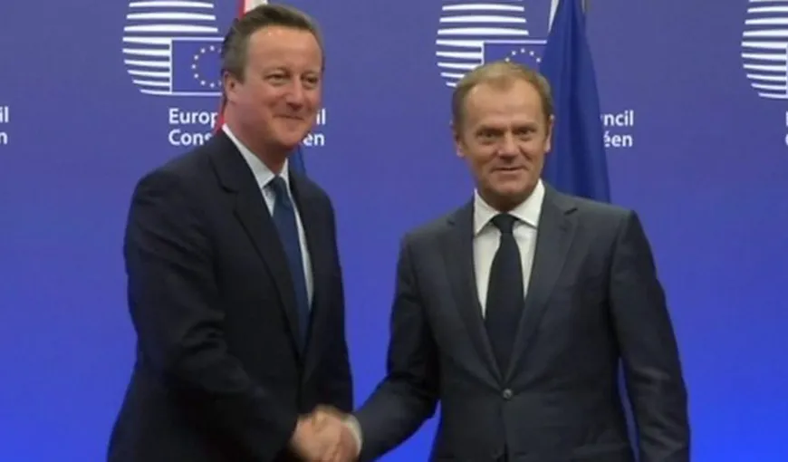 David Cameron: Uniunea Europeană ar putea sfârşi într-un dezastru personal