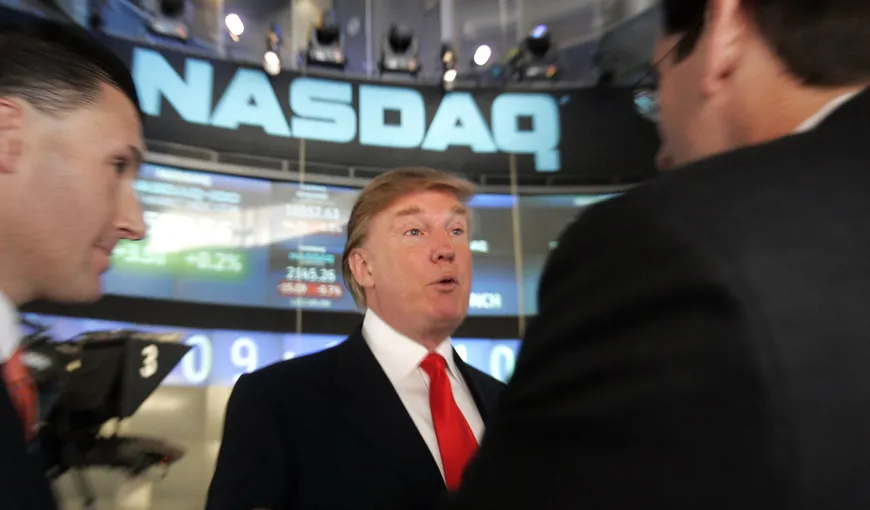 Pentru Donald Trump, cel mai grav declin al bursei de pe Wall Street este „o mică defecţiune pe piaţa de capital”