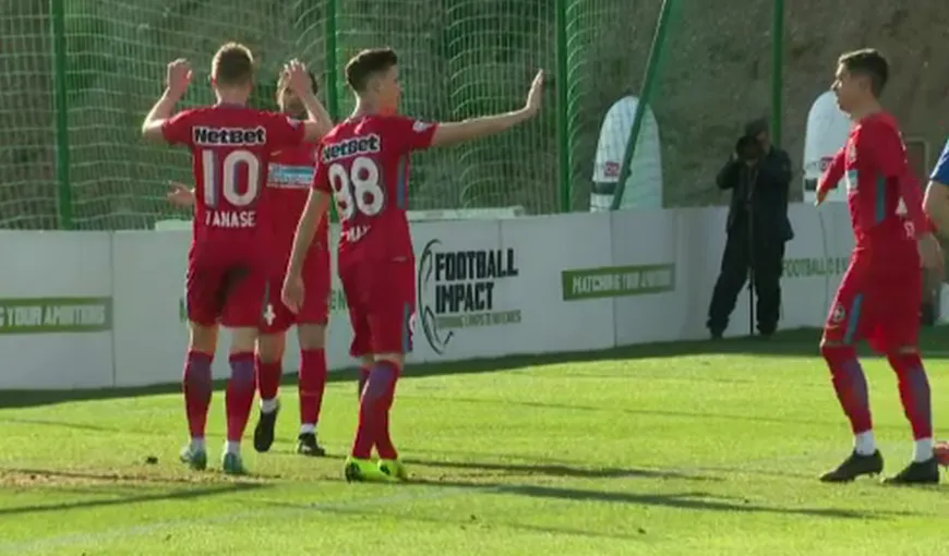 FCSB – DINAMO KIEV 1-1. Hora a marcat la debut. FCSB: trei amicale, trei remize în Spania