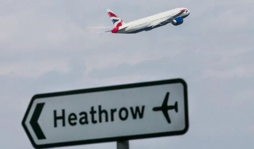 ATACUL DRONELOR, episodul 2, la Londra. Zborurile au fost suspendate o oră pe Heathrow marţi seară