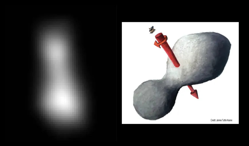 Primele imagini cu Ultima Thule, cel mai îndepărtat obiect explorat vreodată, trimise de sonda New Horizons