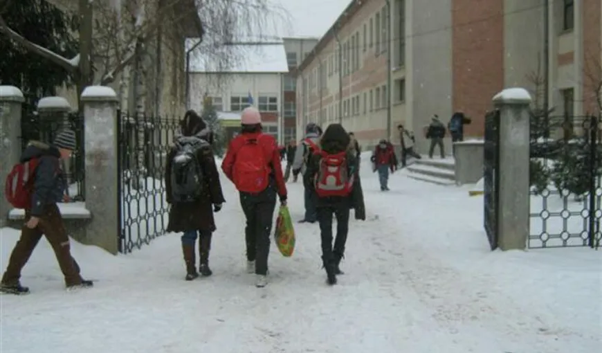 Epidemie de gripă în România. Ce se întâmplă cu elevii şi cine poate decide să închidă şcolile