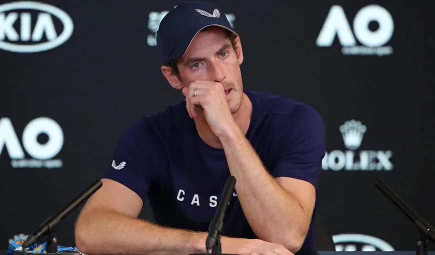 Andy Murray a plâns la conferinţa de presă. Australian Open 2019 ar putea fi ultimul turneu din cariera sa