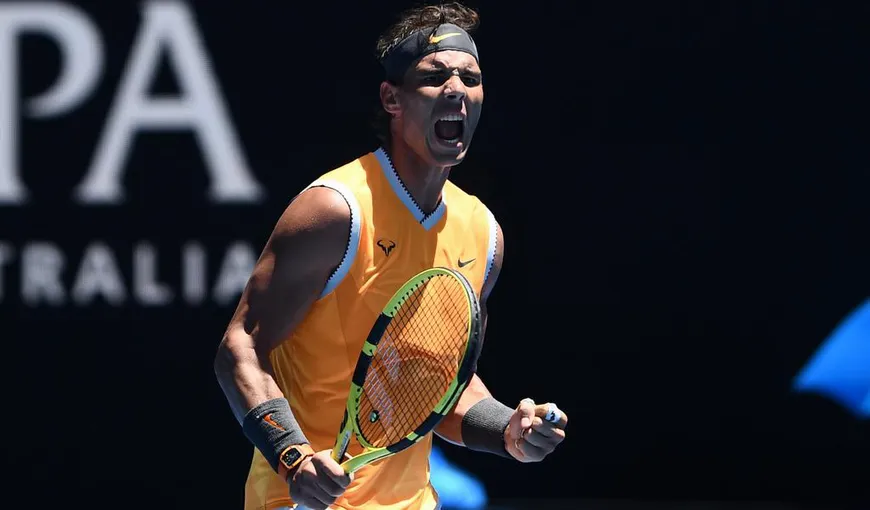 AUSTRALIAN OPEN 2019. Rafa Nadal, a 6-a oară în semifinale la Melbourne. E singurul care nu a pierdut niciun set la această ediţie