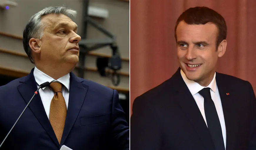 Viktor Orban îl provoacă la luptă pe Emmanuel Macron