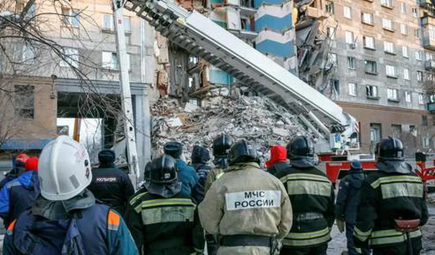 Bilanţul exploziei devastatoare din Rusia a crescut la 39 de morţi. Operaţiunile de salvare şi căutare au fost sistate UPDATE