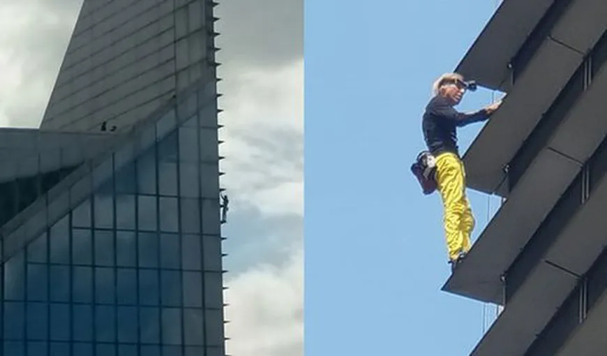 Spiderman a fost arestat la Manila. El tocmai escaladase fără protecţie o clădire de 217 metri
