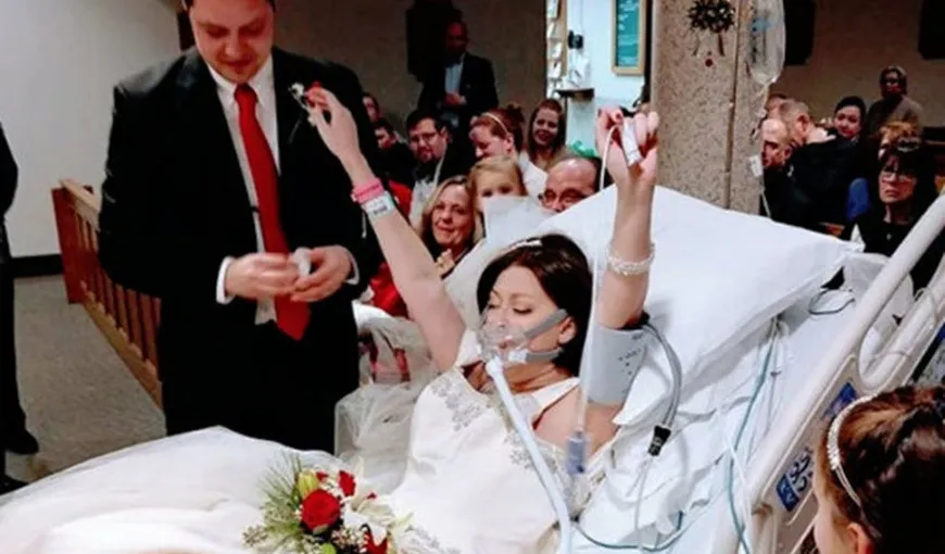 Caz impresionant: s-a căsătorit pe patul de spital şi după câteva ore a murit