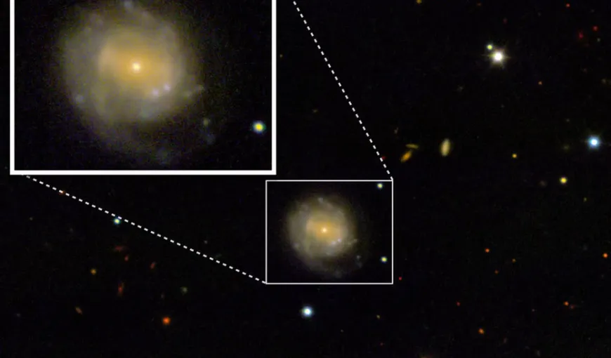 O misterioasă explozie observată în spaţiu poate reprezenta naşterea unei găuri negre