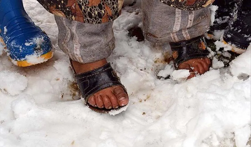 Cel puţin 29 de copii au murit din cauza frigului, în Siria, în timp ce fugeau din calea războiului
