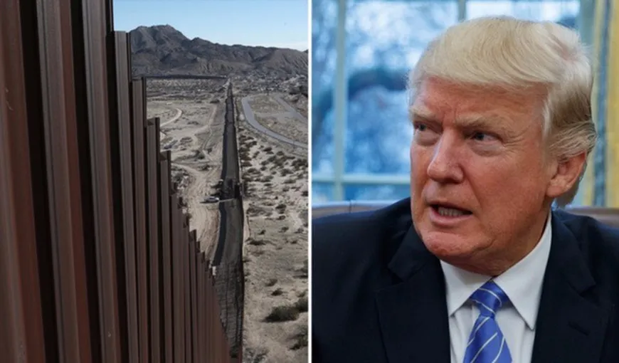 Donald Trump nu renunţă la zidul împotriva imigranţilor. „O dronă care care zboară în jurul lor nu-i va opri”