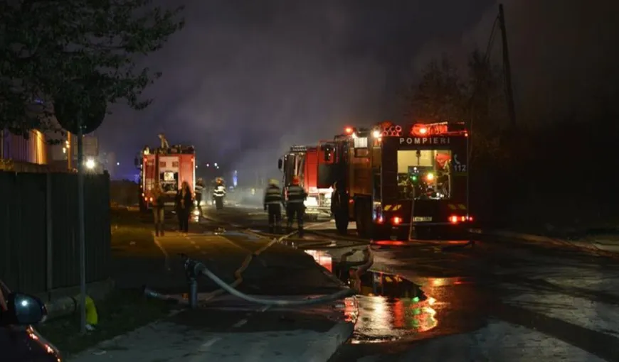 Incendiu într-un bloc din Cluj-Napoca: Nouă persoane au fost evacuate