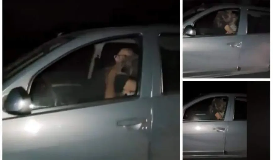 Senzaţii tari. Doi tineri, amor nebun pe autostradă, la peste 130 km pe oră. Totul a fost filmat VIDEO