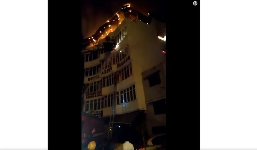 Incendiu la un hotel din capitală. Cel puţin 17 morţi VIDEO