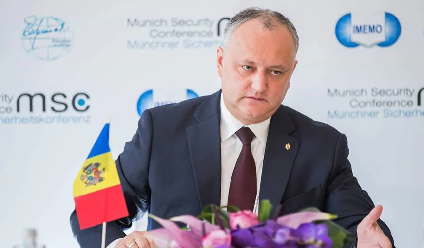 Alegeri Republica Moldova. Igor Dodon îi îndeamnă pe cetăţeni să se pregătească de proteste