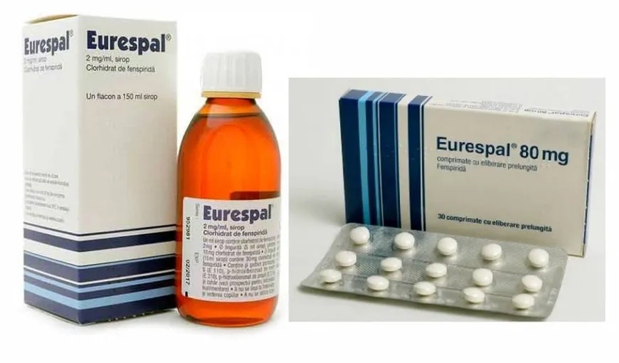 Medicamentul antitusiv EURESPAL, retras de pe piaţă