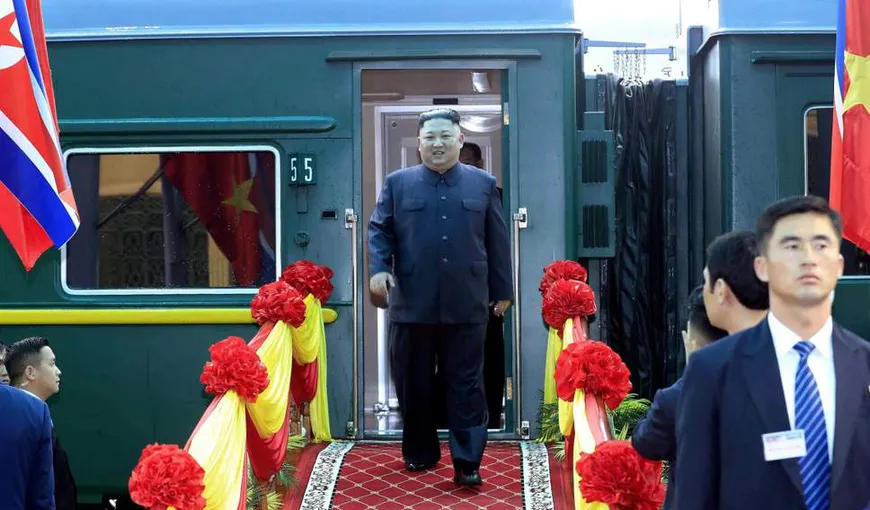 Kim Jong Un, întâmpinat cu covorul roşu în Vietnam